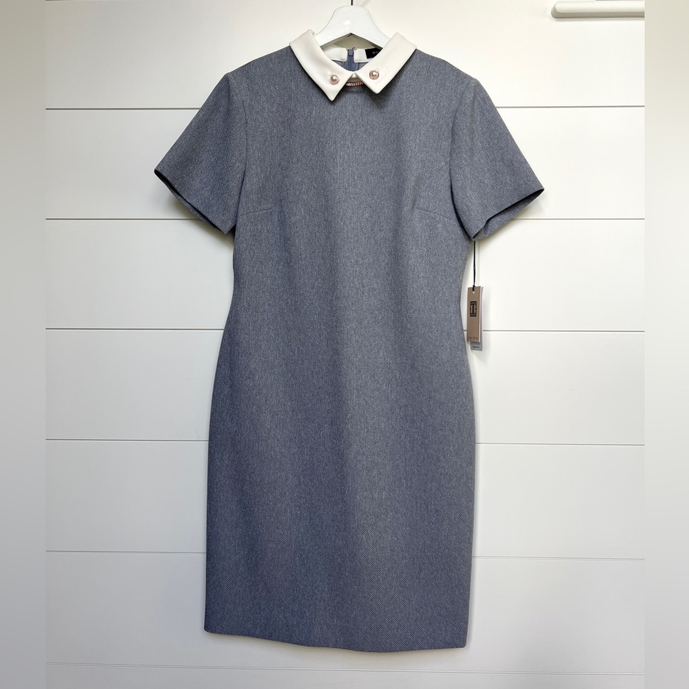 IVANKA TRUMP Collared Midi Dress